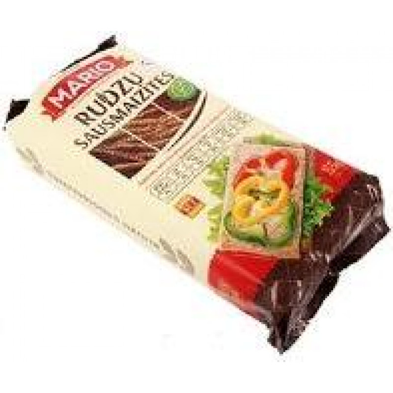 Rudzu sausmaizītes MARIO, 155g ( Iepak. x 2 )