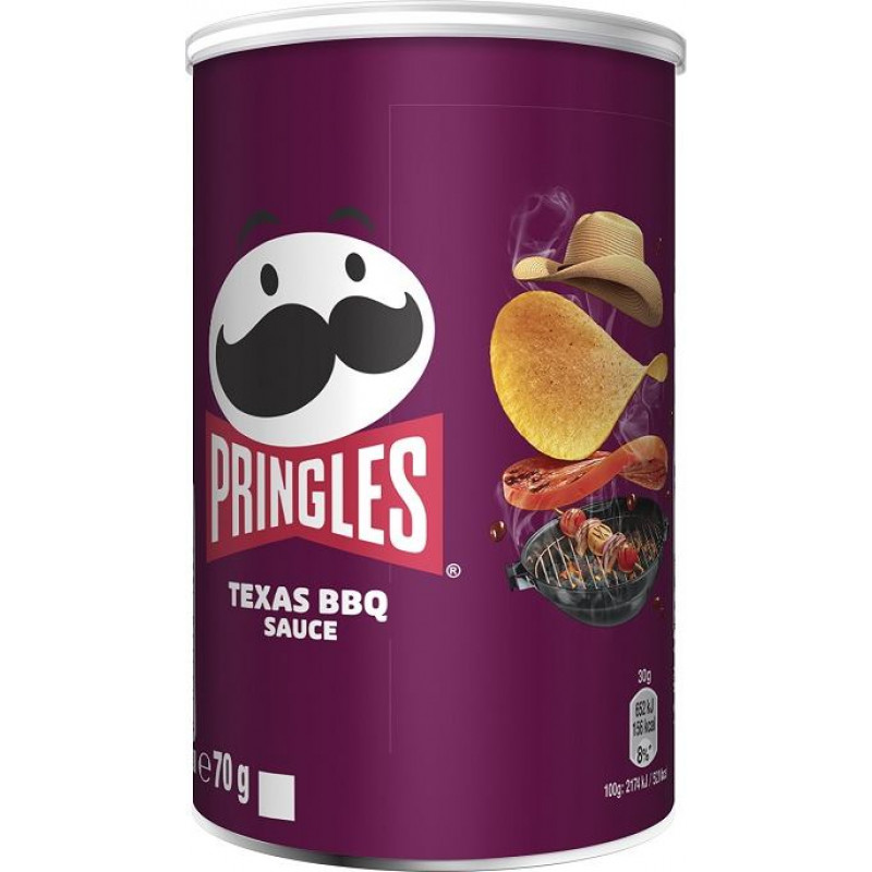 Čipsi PRINGLES BBQ 70g ( Gab. x 2 )