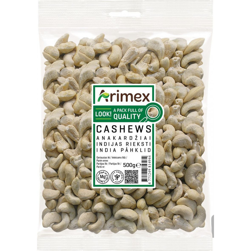 Indijas rieksti 500g