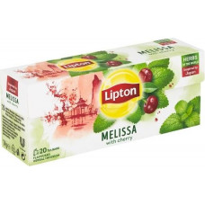 Piparmētru tēja LIPTON Ķiršu, maisiņi, 20gab ( Gab. x 2 )