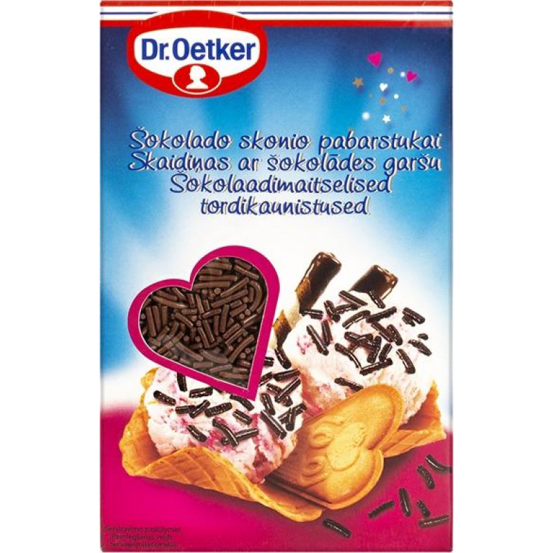 Dekors šokolādes graudiņi DR.OETKER 80g ( Gab. x 2 )