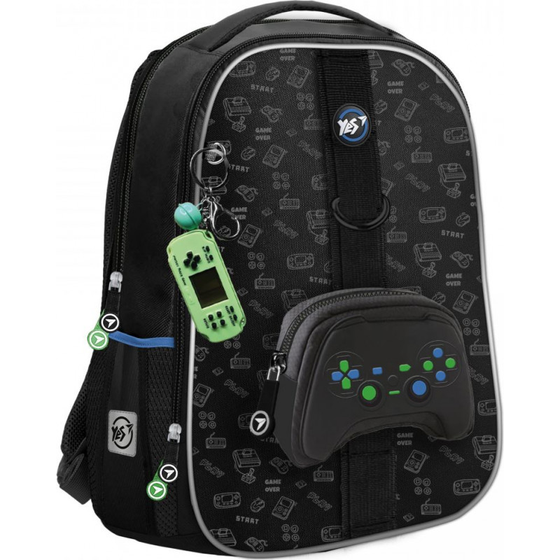 Cieta rāmja mugursoma YES H-100 Game On!