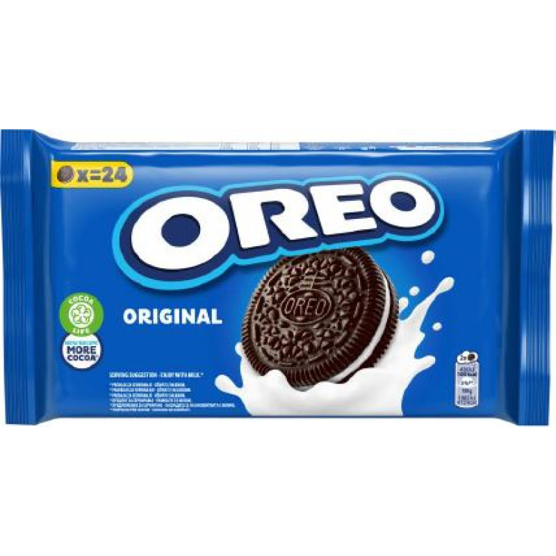 Cepumi OREO ar vaniļas garšas pildījumu 264g