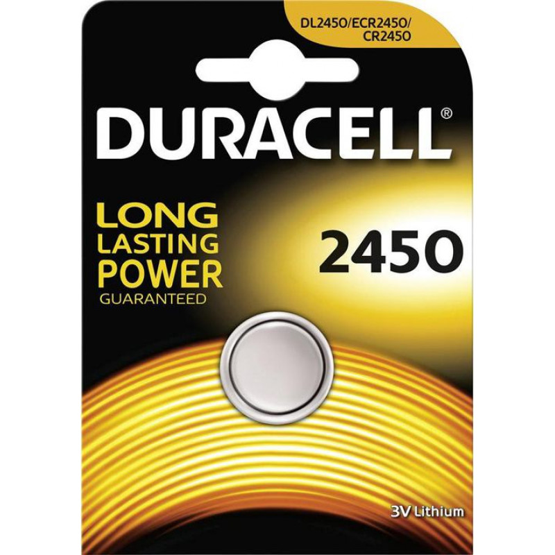 Baterijas DURACELL 2450, 1 gab./iepak.