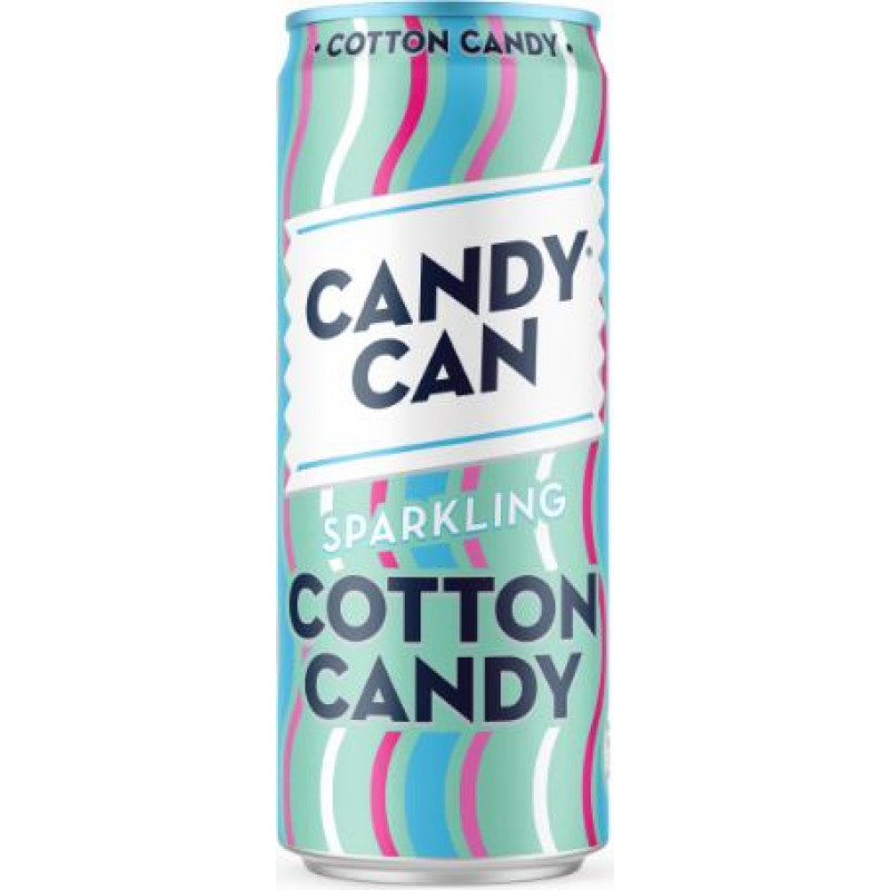Candy Can Gāzēts atspirdzinošs dzēriens CANDY CAN, ar cukurvates garšu, 0.33l, bundža (DEP) ( Gab. x 12 )