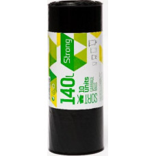 Atkritumu maisi SORTEX, melni, 140l, 35mk, 70x110cm, 10gab ( Gab. x 3 )