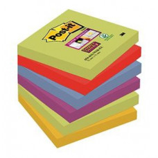 Līmlapiņas Super Sticky MARRAKESH 76x76mm/90lap.asorti, 6 gab