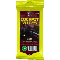 T-Way mitrās salvetes paneļu kopšanai Matt Vanilla 25gab.