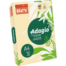 Krāsains papīrs REY ADAGIO 80g/m2, A4 500 loksnes/iepak., smilšu krāsa (Sand) (Nr. 38)
