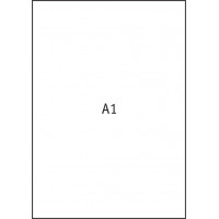 Papīrs rasēšanai Kreska A1 formāts, ar izmēru 605x860 mm, 170 g/m2, 20 gab./iepak.