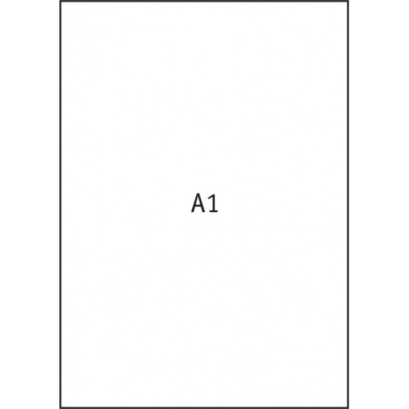 Papīrs rasēšanai Kreska A1 formāts, ar izmēru 605x860 mm, 170 g/m2, 20 gab./iepak.