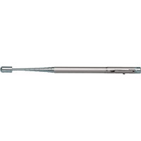 Teleskopiskais lāzera radamkociņš WEDO 3 in 1, sudraba krāsā, lāzerim sarkana krāsa