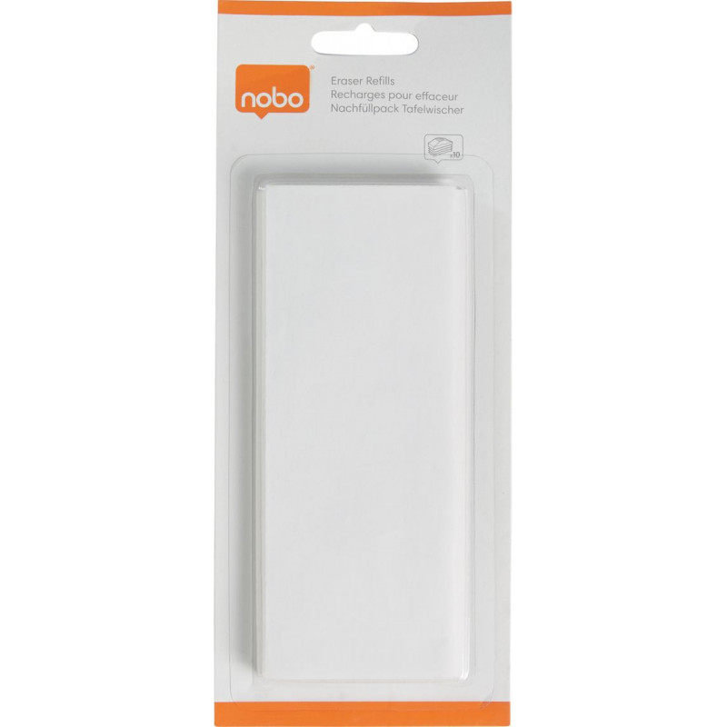 Nomaiņas tāfeles švammītei NOBO Drywipe, 10 gab./ iepak.