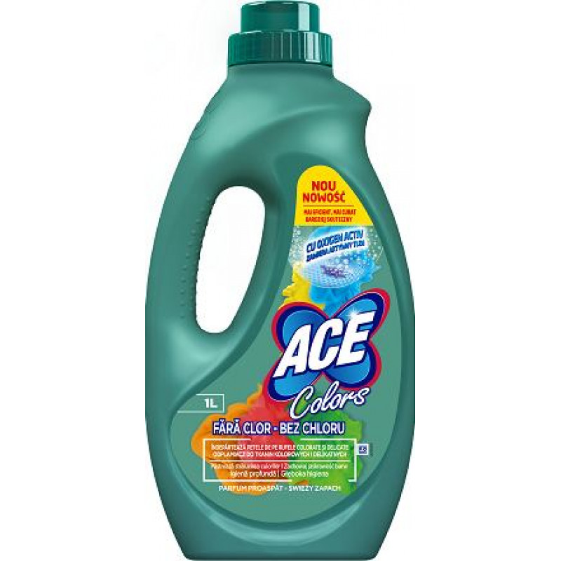 Traipu tīrīšanas līdzeklis ACE Colors, 1l ( Gab. x 2 )