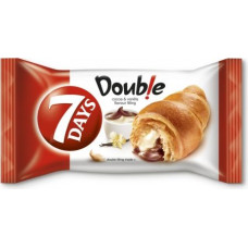 Kruasāni 7DAYS ar kakao un vaniļas pildījumu, 60g ( Iepak. x 5 )