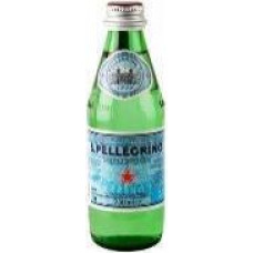 Minerālūdens S.PELLEGRINO gāzēts, stiklā, 0.25 l ( Iepak. x 24 )