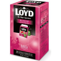 Augļu tēja LOYD ar mežrozītēm un avenēm 20x2g ( Gab. x 2 )