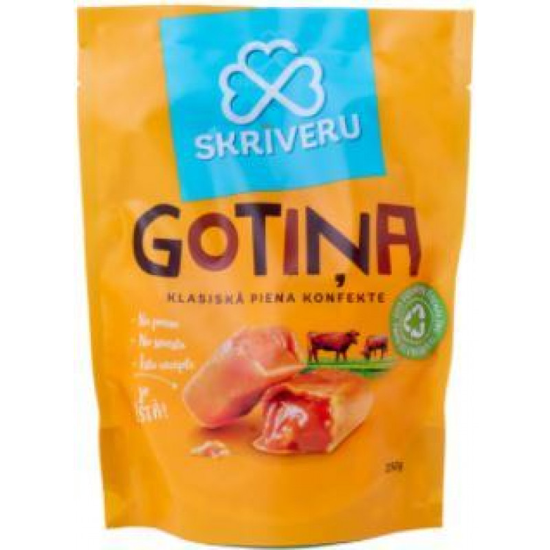 SKRĪVERU GOTIŅA klasiskā 250g