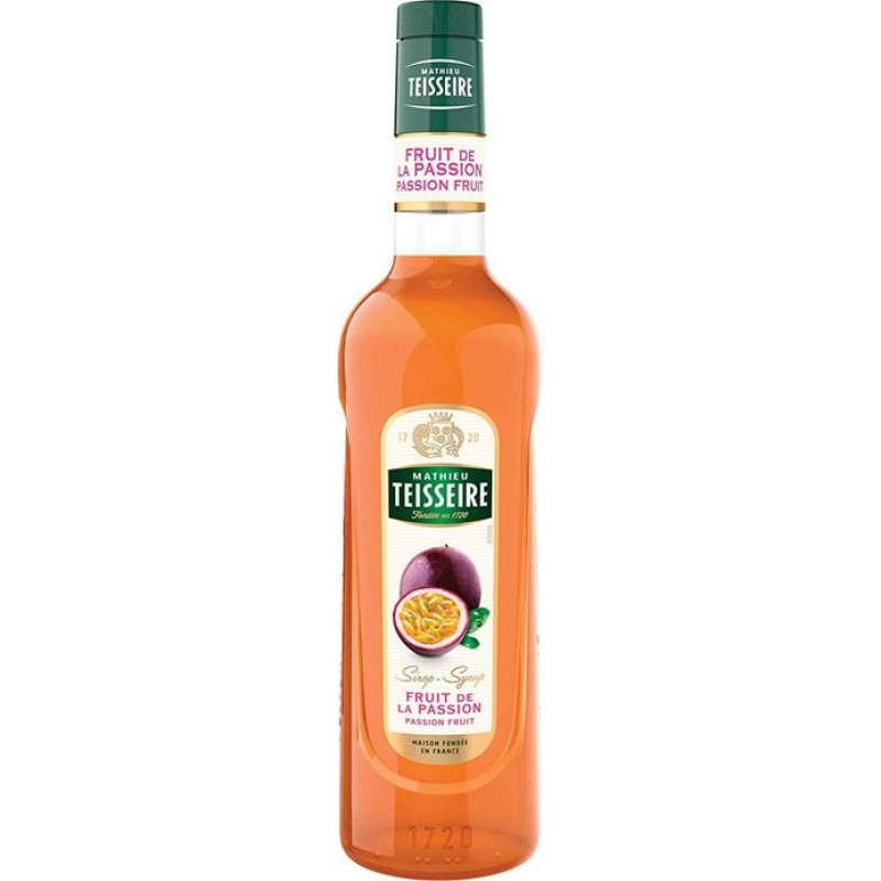 Sīrups TEISSEIRE Passion fruit, 0.7l (DEP)