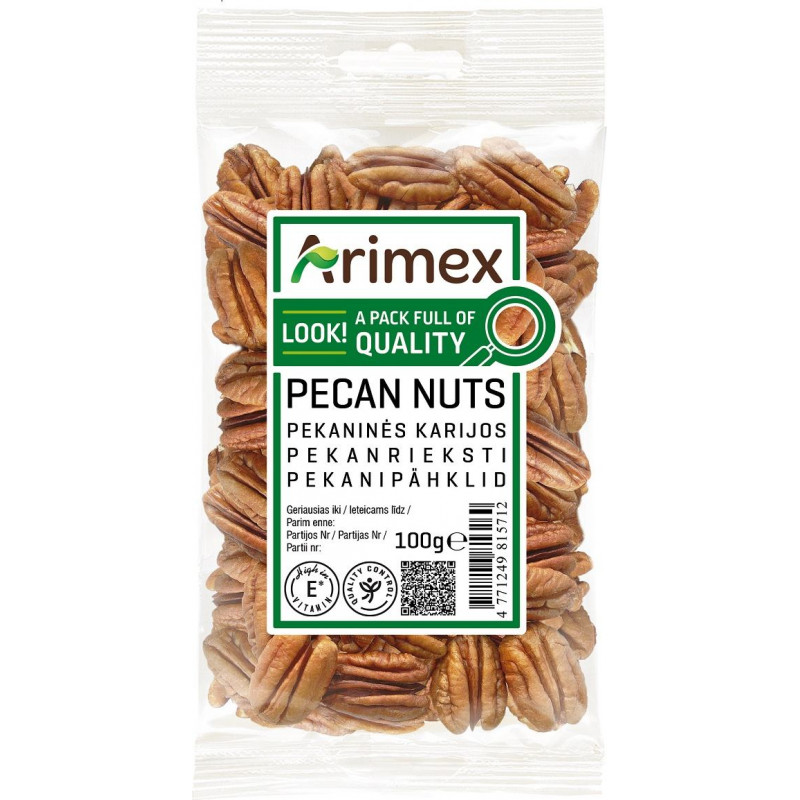 Pekanrieksti Arimex, 100g