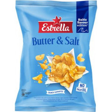 Čipsi Estrella ar sviesta un sāls garšu 170g ( Gab. x 2 )
