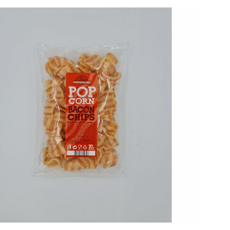 Pophouse Bekona čipsi POPHOUSE, 70g ( Gab. x 3 )