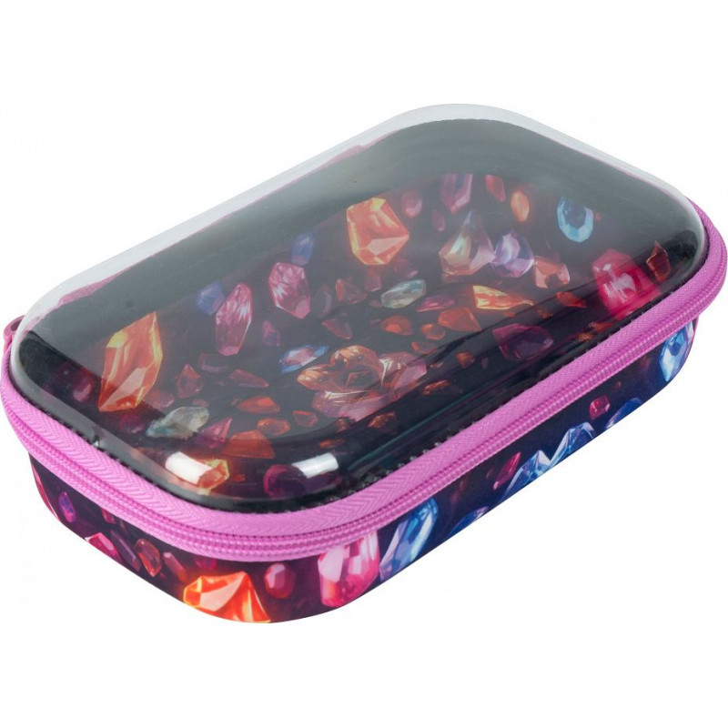 Penālis ZIPIT Clear Top, dārgakmeņi