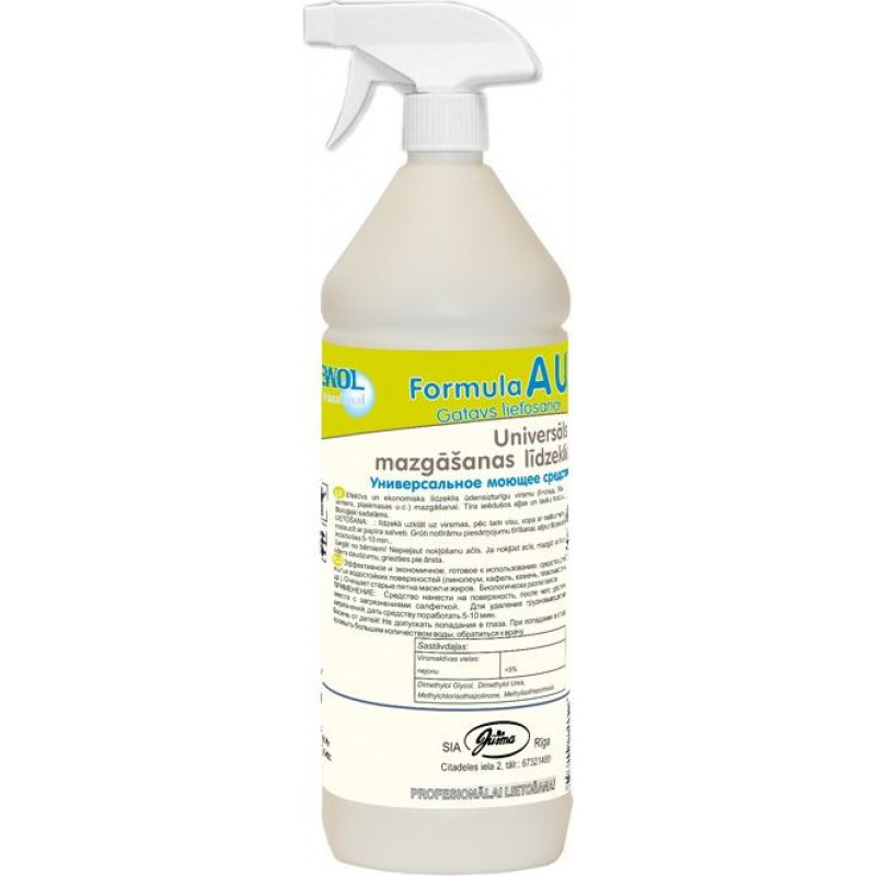 Tīrīšanas līdzeklis,EWOL Professional Formula AU Gatavs lietošanai, 1000 ml. ( Gab. x 3 )
