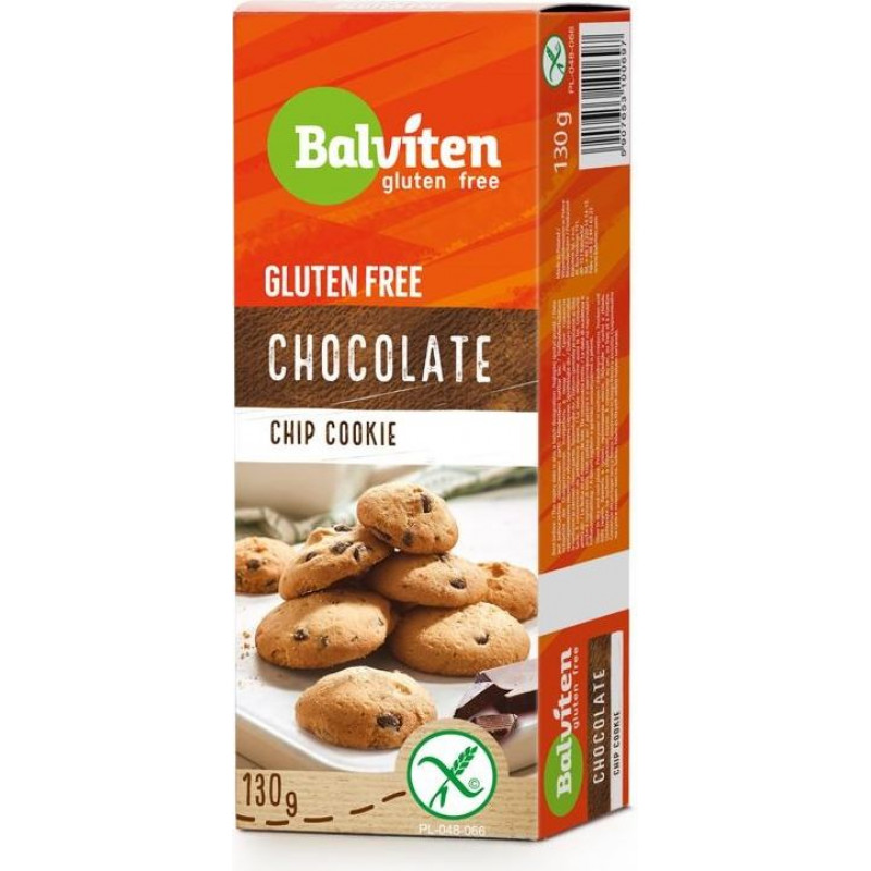 Balviten Gluten Free Šokolādes cepumi BALVITEN, bez glutēna, 130g ( Gab. x 2 )