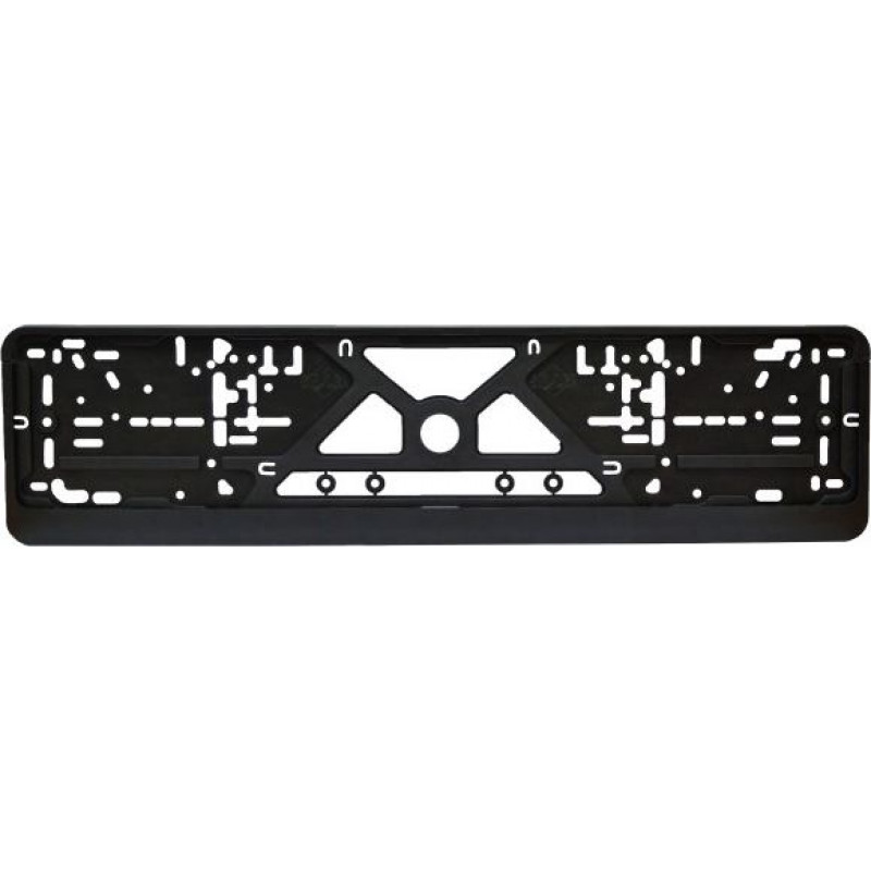 Auto numura turētājs, melns R1 iepakojumā