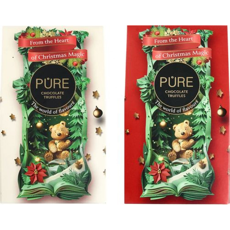 Piena šokolādes trifeles ar pildījumiem 