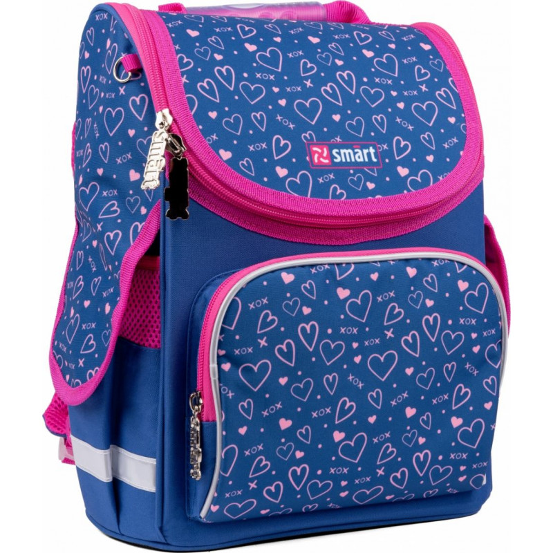 Mugursoma ar cietu rāmi Smart PG-11 Hearts