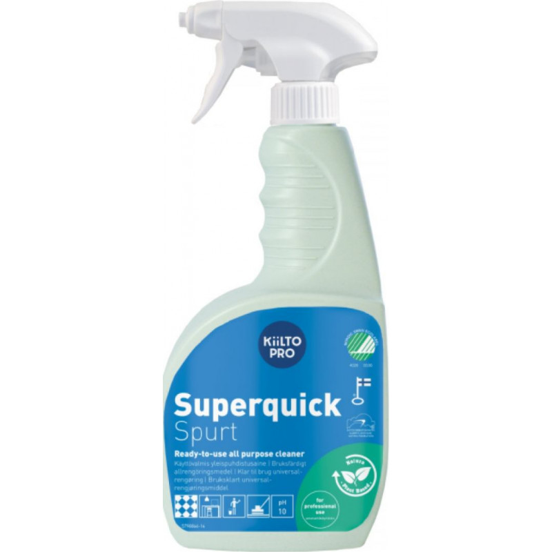 Tīrīšanas līdzeklis KIILTO Universal Superquick Spurt, 750ml ( Gab. x 2 )