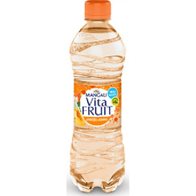 Dzēriens MANGAĻI Vitafruit, Aprikožu-Jasmīnu, PET, 0.5l(DEP) ( Gab. x 12 )