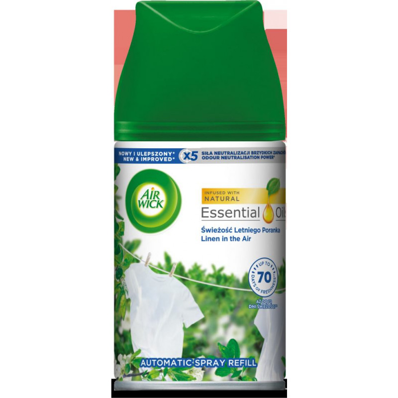 AIR WICK Linen in the Air gaisa atsvaidzinātājs, uzpilde, 250 ml