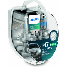 Philips Autospuldzes PHILIPS H7 55W X-treme Vision Pro150, 2gab.
