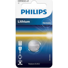 Baterija Philips CR1632 3V Litija 1gab