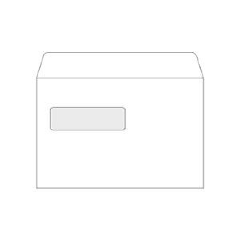 Aploksnes E5 156x220mm,  ar logu 90x30mm,  10 gab.