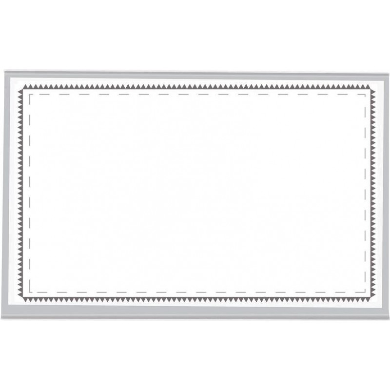 Identifikators FOROFIS (plastikāta) 57x90mm ar metāla klips ( Gab. x 10 )