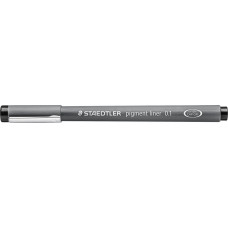 Pildspalva rasēšanai STAEDTLER PIGMENT LINER 0.1mm melna