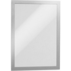 Pašlīpoša kabata DURABLE DURAFRAME® A4, ar rāmi, sudraba krāsā