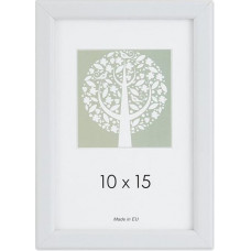 Foto rāmis, plastmasas, A5, 15 x 21 cm, baltā krāsā