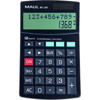 Maul Galda kalkulators MAUL MTL 600, 12 cipari, 2 rindiņas, kursora taustiņi