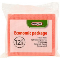 Lupatiņas mitruma uzsūkšanai MERKANT, 16 x 18 cm, 12 gab. ( Iepak. x 2 )
