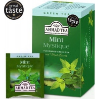 Zaļā tēja AHMAD GREEN MINT, 20 maisiņi paciņā ( Gab. x 2 )