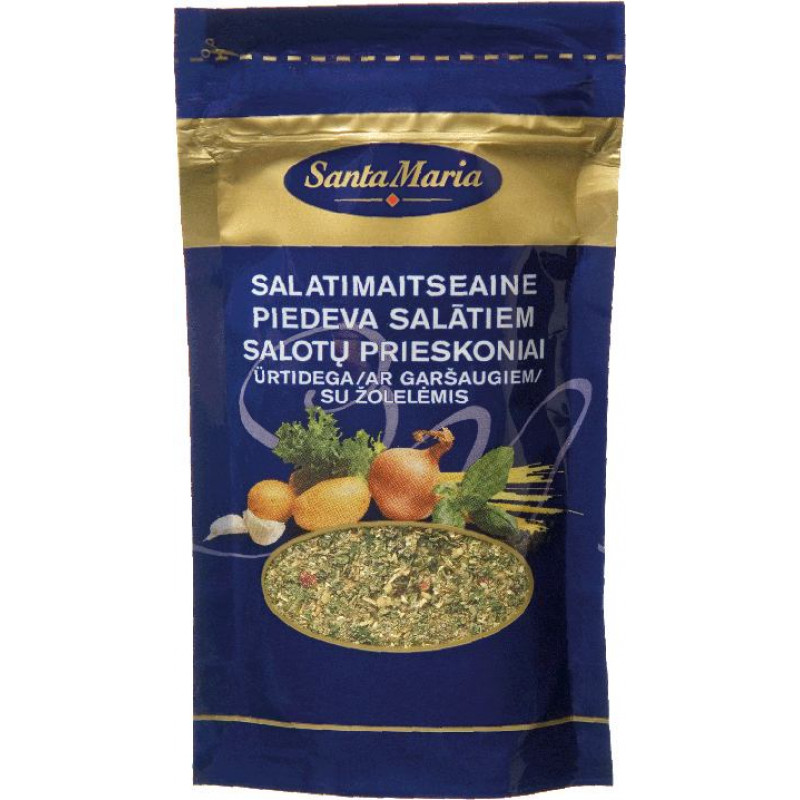 Piedeva salātiem SANTA MARIA ar garšaugiem, 30 g ( Gab. x 4 )