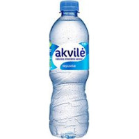 Naturāls minerālūdens AKVILE negāzēts, 0.5l ( Gab. x 12 )