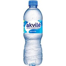 Naturāls minerālūdens AKVILE negāzēts, 0.5l ( Gab. x 12 )