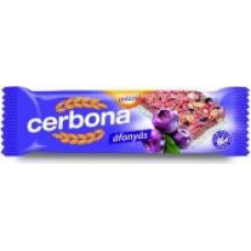 Musli batoniņš CERBONA Melleņu, jogurta glazūrā, 20g ( Iepak. x 10 )