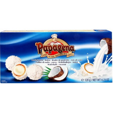 Vafeļu bumbiņas PAPAGENA ar kokosriekstu garšu, 120g ( Iepak. x 2 )
